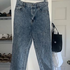 High rise straight leg jeans from pacsun, size 27, great condition